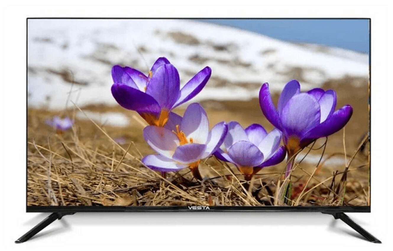 Телевизор Vesta V32LH4000, диагональ 32', HD, матрица VA, черный