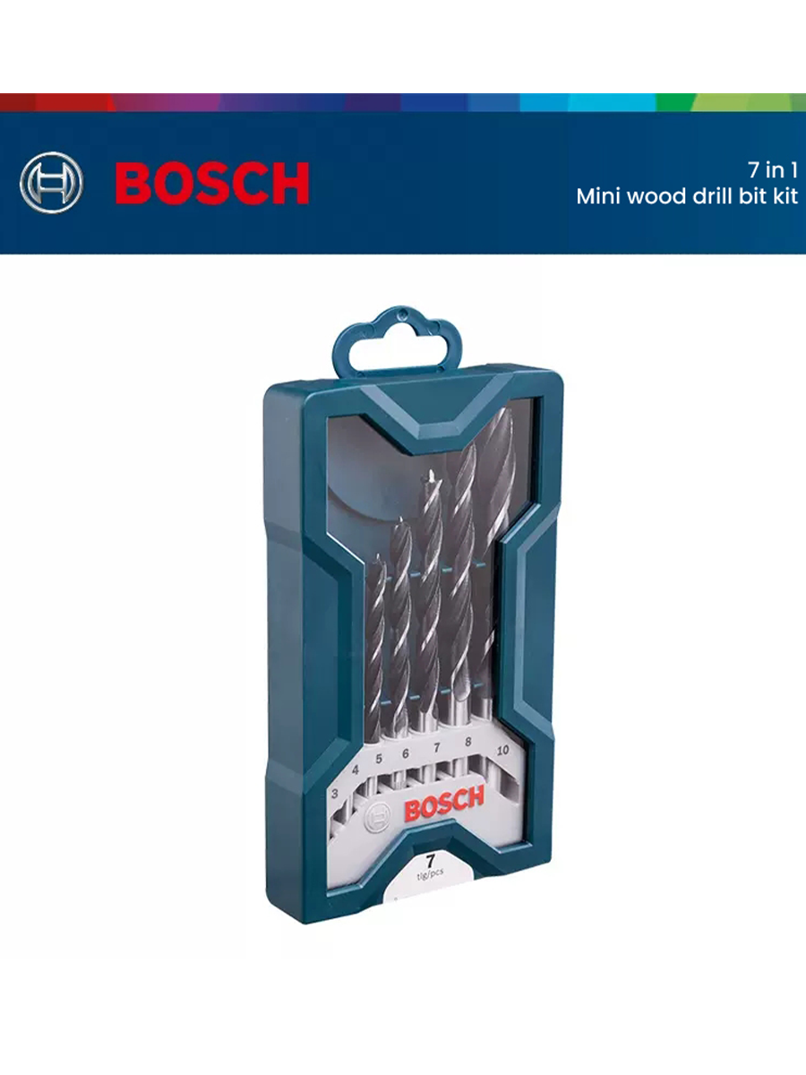 Набор сверл Bosch 7 для деревообработки: точный и эффективный инструмент