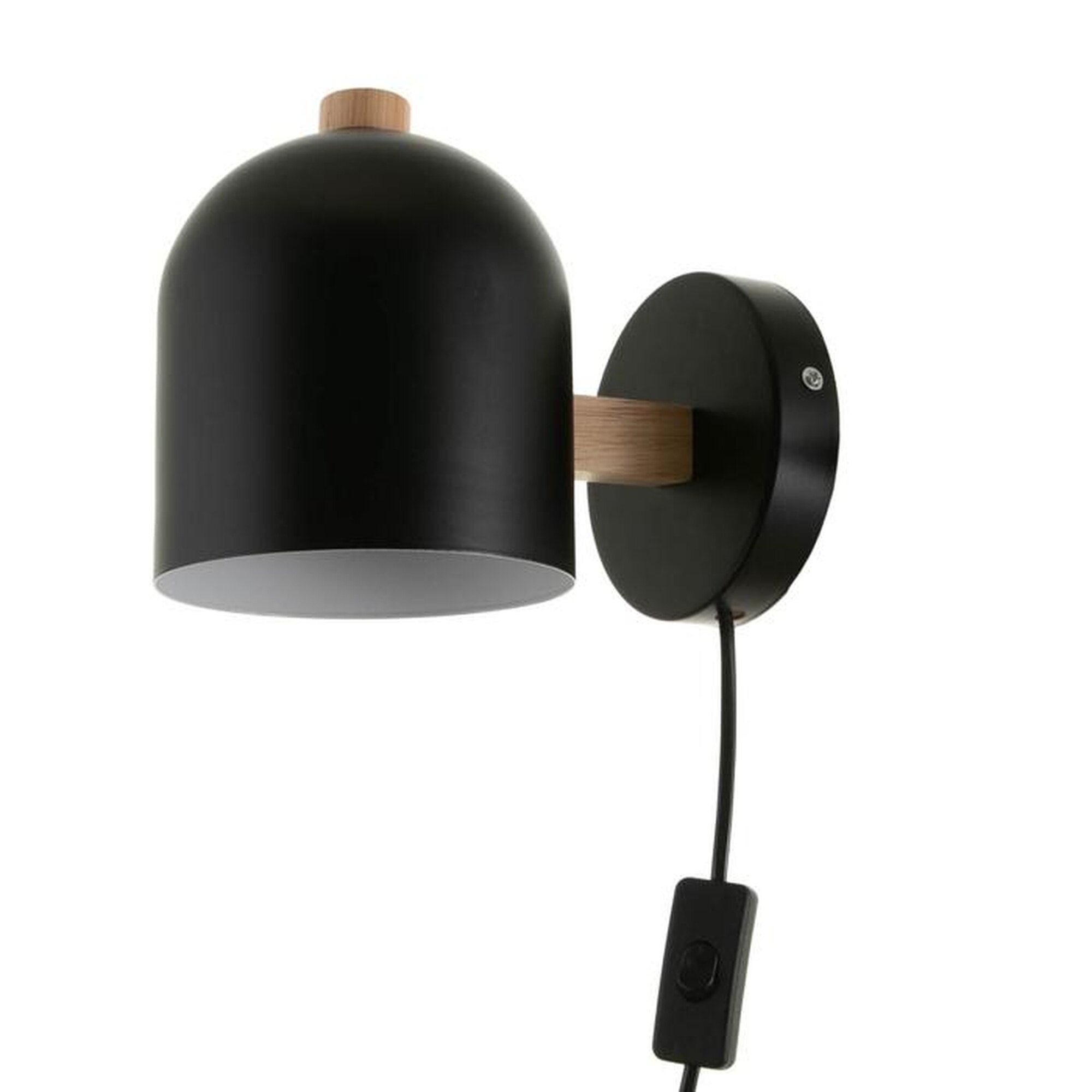 Бра BayerLux 1668/1BK 18 х 13 х 16 см E27 40 Вт цвет черный