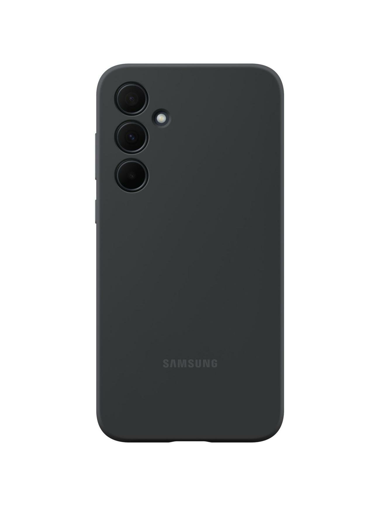 Чехол Samsung Silicone Case для Galaxy A35 Black