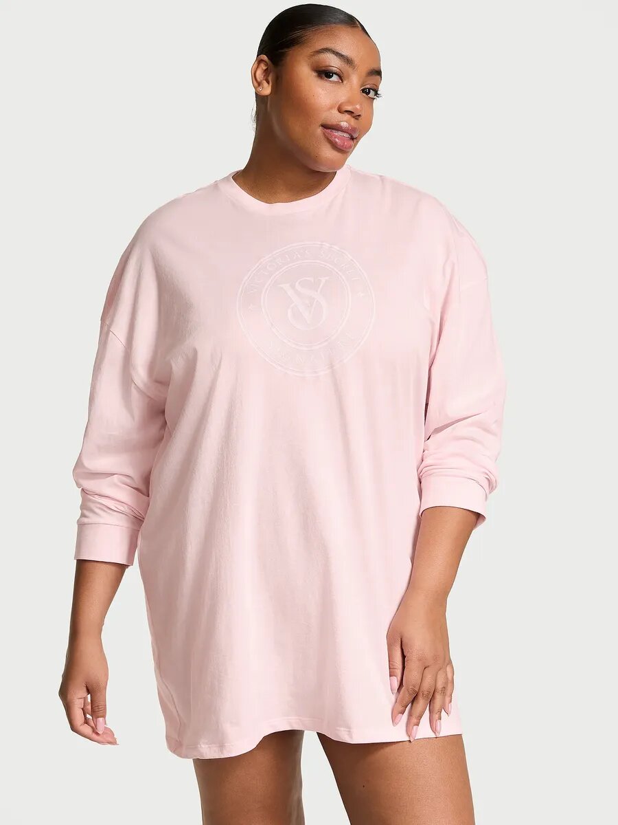 Сорочка Victoria's Secret, размер XL/XXL, розовый,