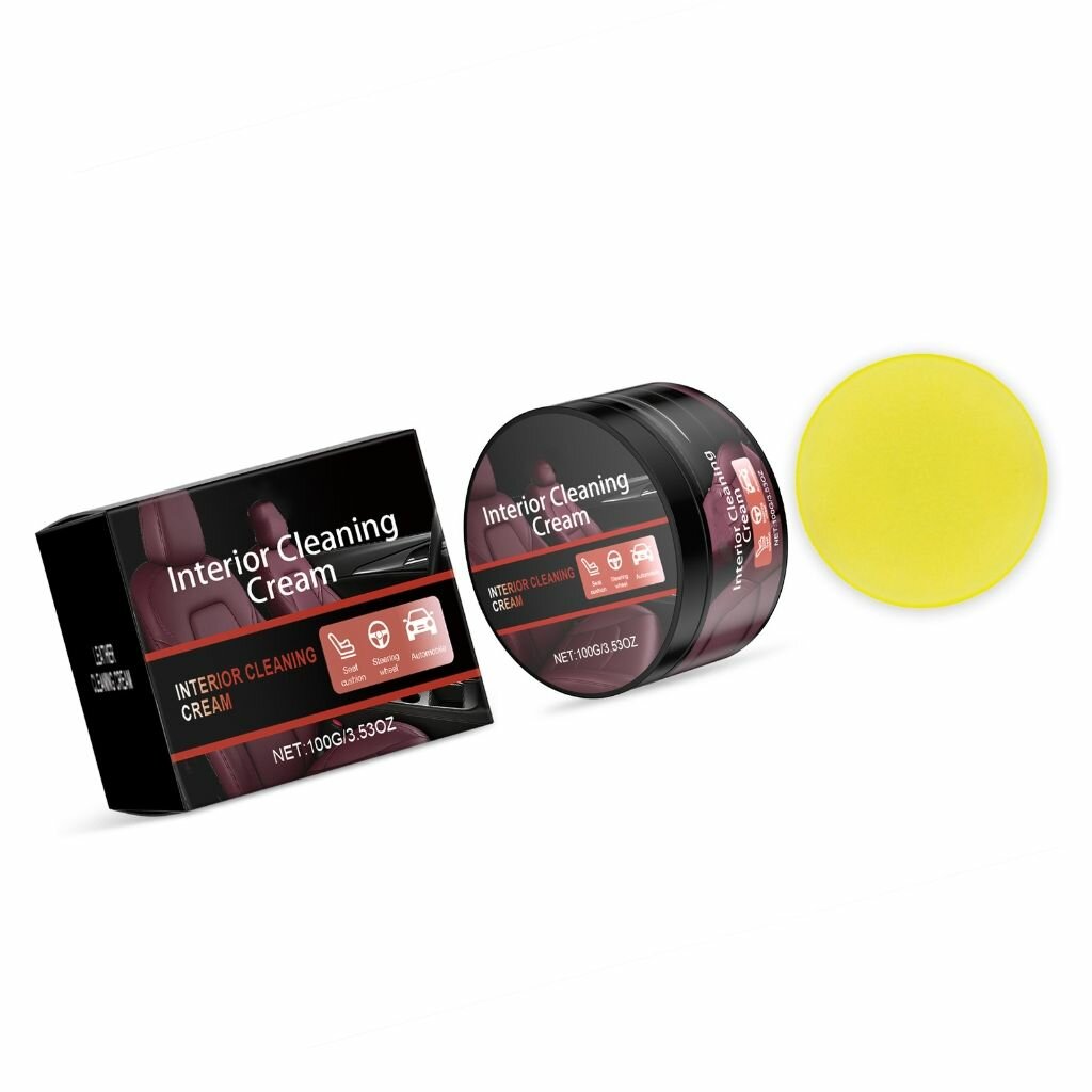 Специнструмент для авто, Крем для ухода за кожаным интерьером, 1 комплект