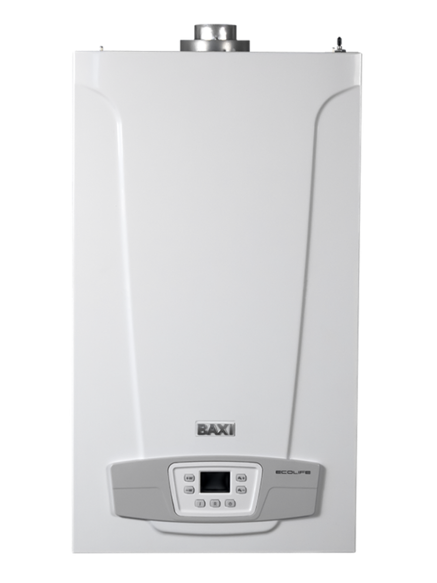Котел газовый настенный BAXI ECO Life 24 F, 24 кВт, двухконтурный (7814104)