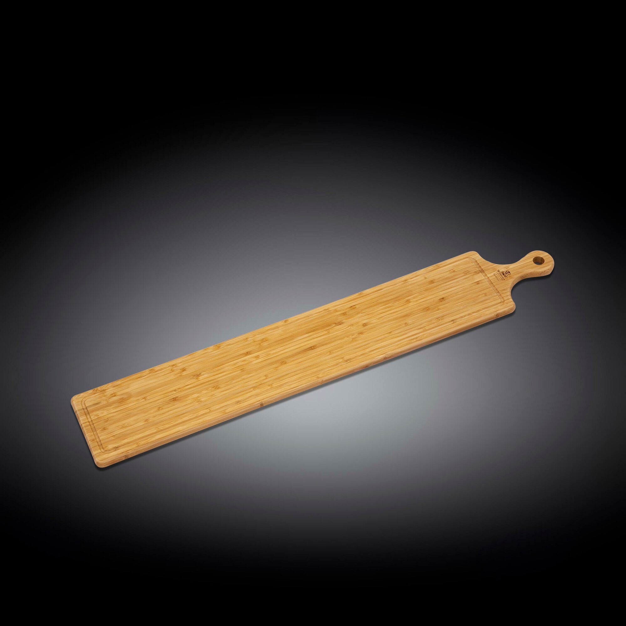 Длинная сервировочная доска с ручкой 87x15 см WL‑771133/A