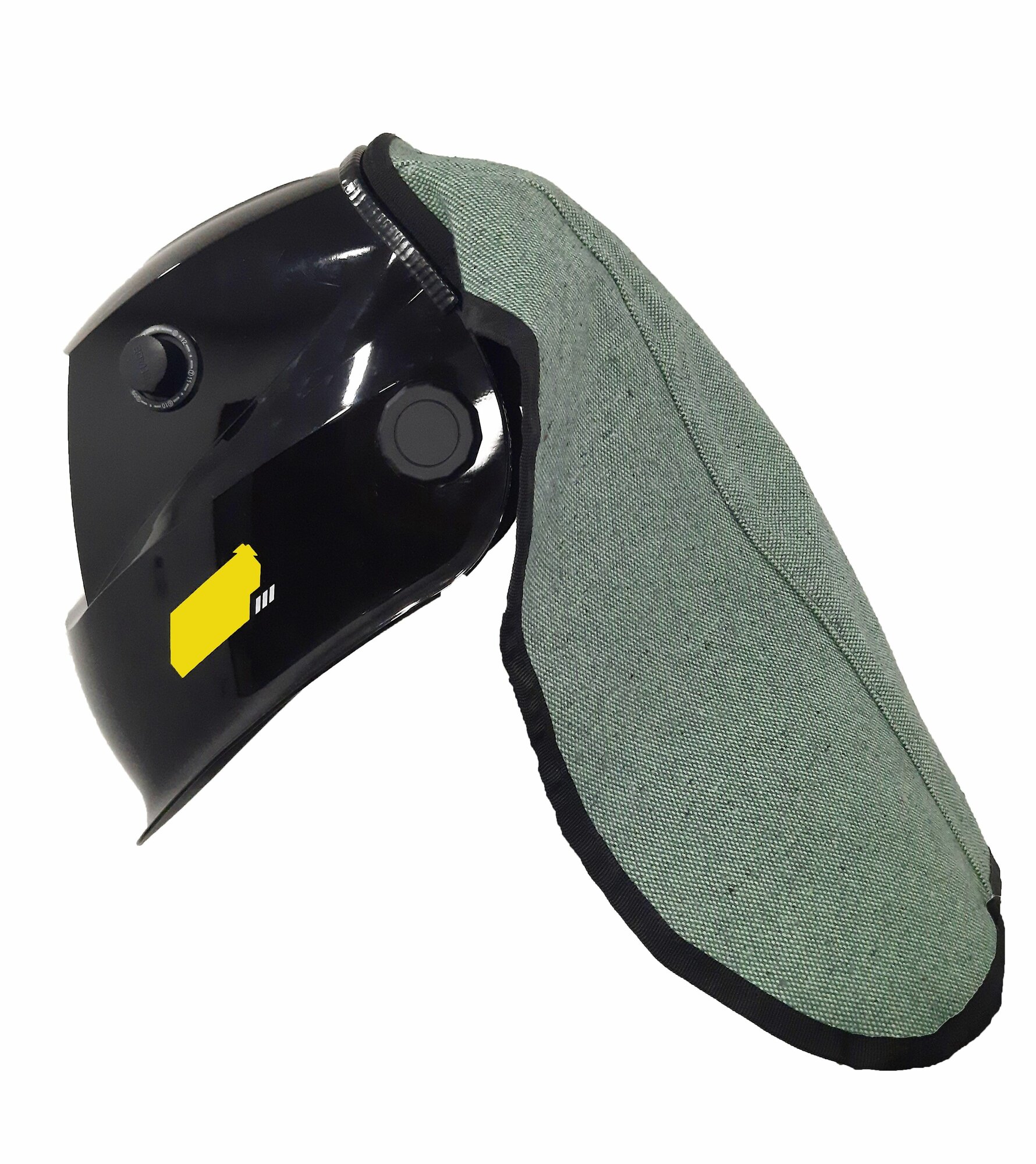 Капюшон для маски сварщика ALEXXLINE, огнеупорное, для маски сварщика, брезент