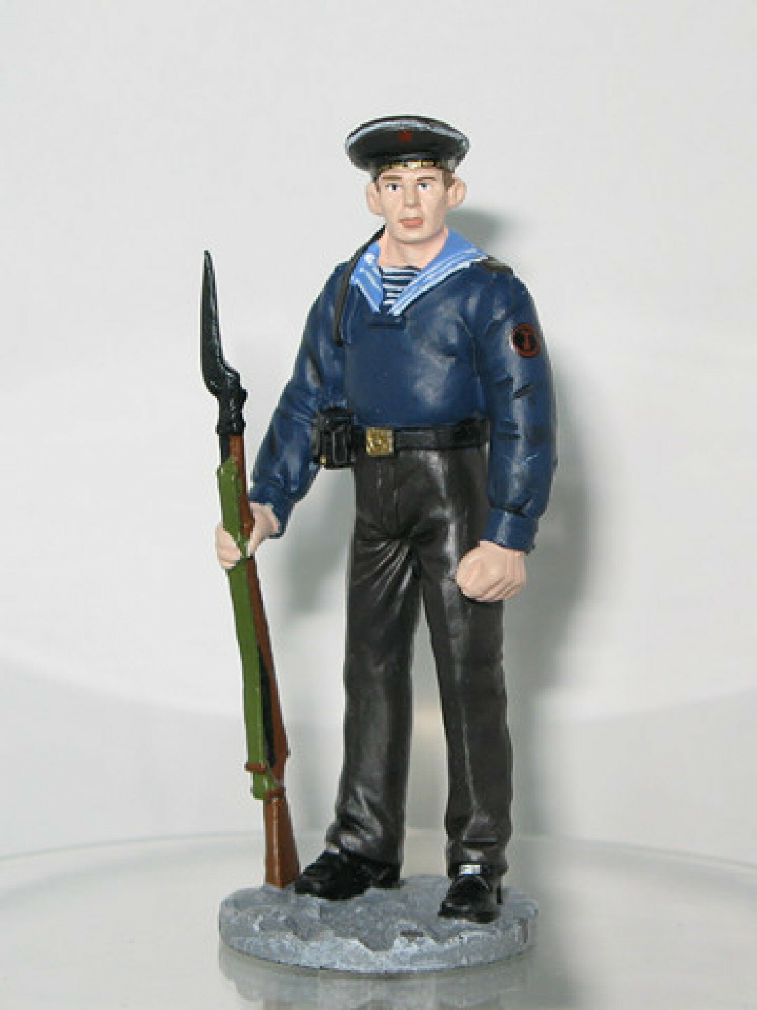 Оловянный солдатик Краснофлотец в форме № 4, 1943-1945гг.