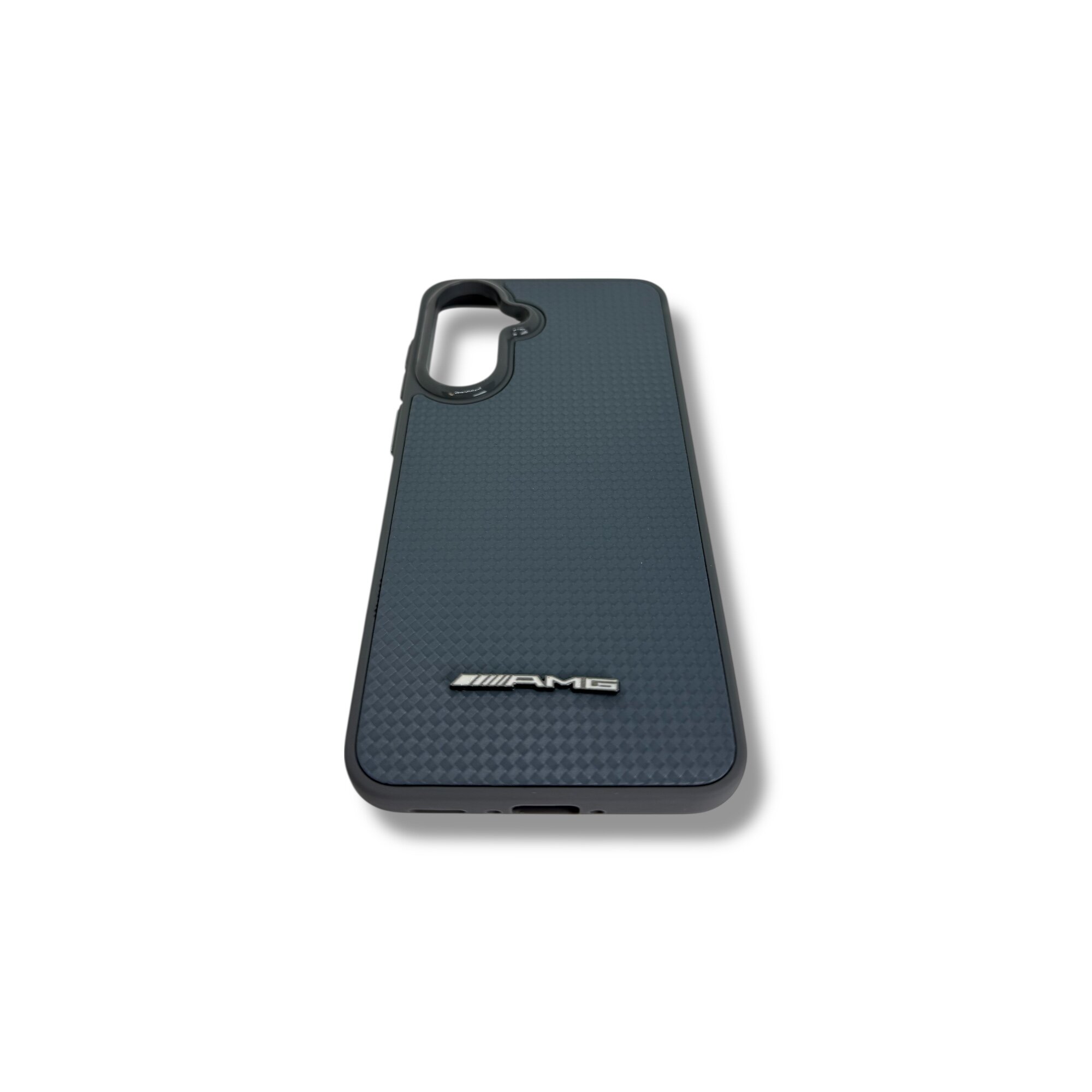 Чехол AMG для Redmi Note 12 Pro 4G, карбоновая текстура, премиум противоударный — фото 1