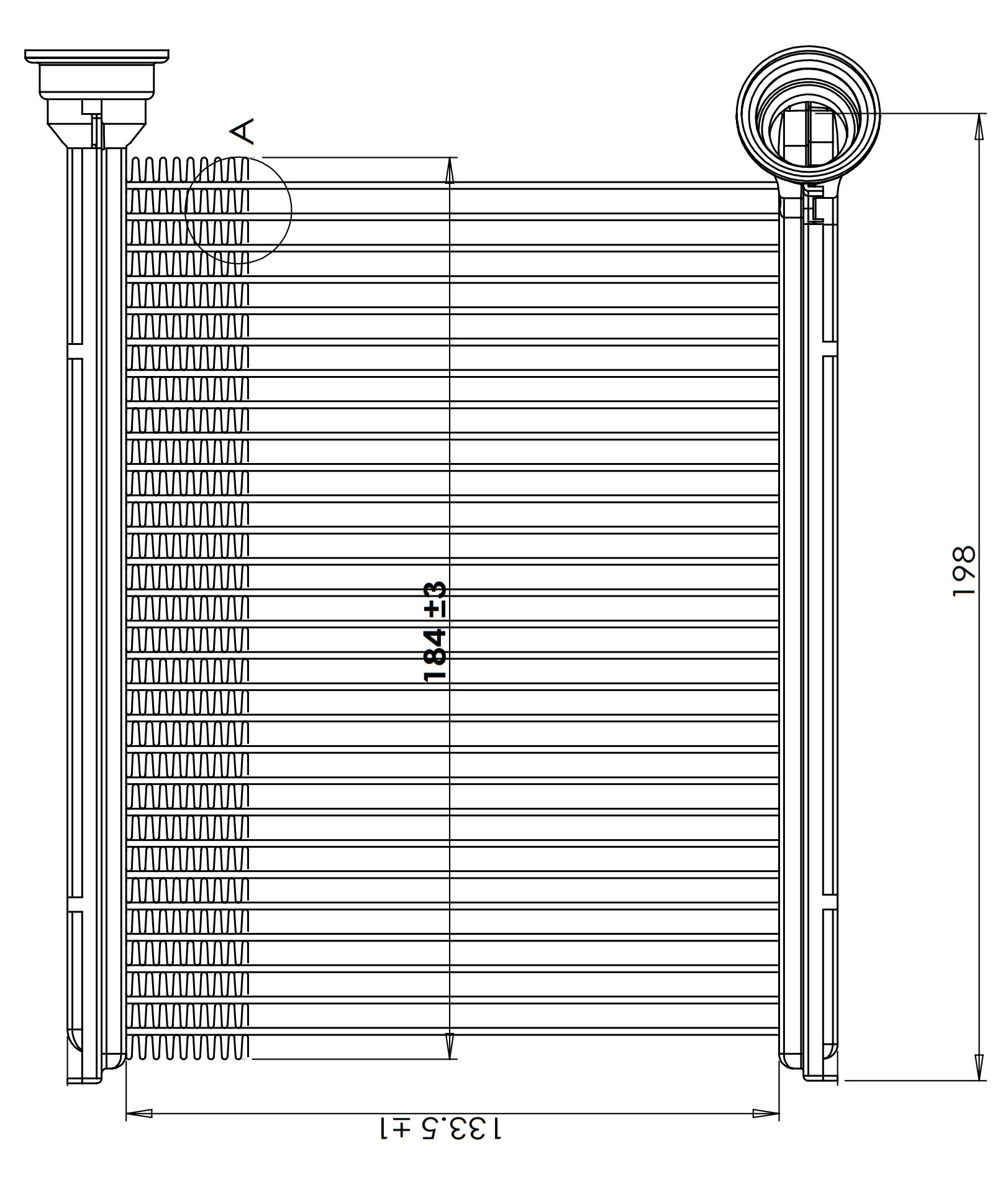 Радиатор отопителя для автомобилей Vesta (15-)/Logan II (12-)/Kaptur (16-) LRh 0978 LUZAR