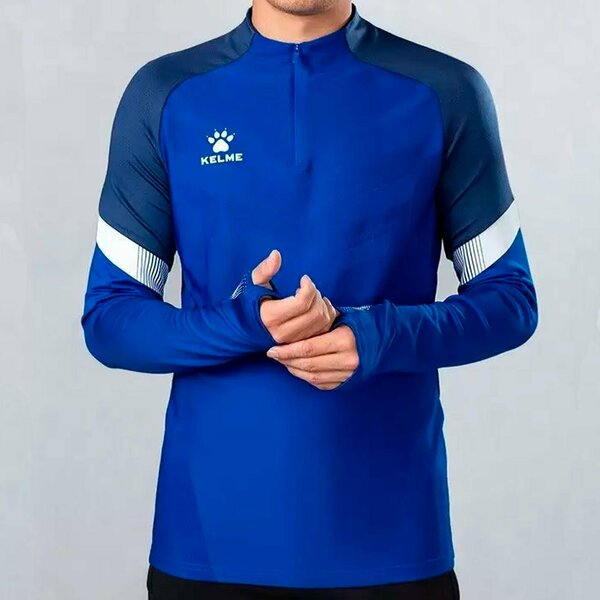 Свитер Kelme Kelme Training Top 1/4 Zip 8061TT1007-481, размер XXXL, синий