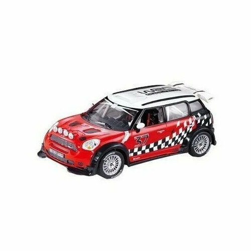 Машина радиоуправляемая DX Toys Р/У 1:24 BMW MINI COOPER WRC R60 1109739 красная коврики в салон задние mini резина серый черный красный 51472354167 mini cooper 2015