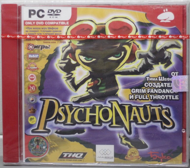 Игры для PC: Psychonauts DVD (Jewel)