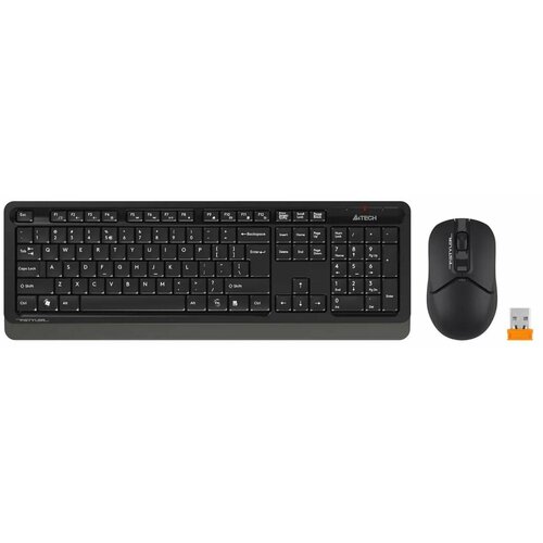 клавиатура мышь oklick 250m клав черный мышь черный usb беспроводная slim Клавиатура + мышь A4Tech Fstyler FG1012 клав: черный/серый мышь: черный USB беспроводная Multimedia