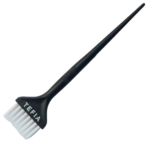 Tefia Кисть для окрашивания черная с белым ворсом 274₽