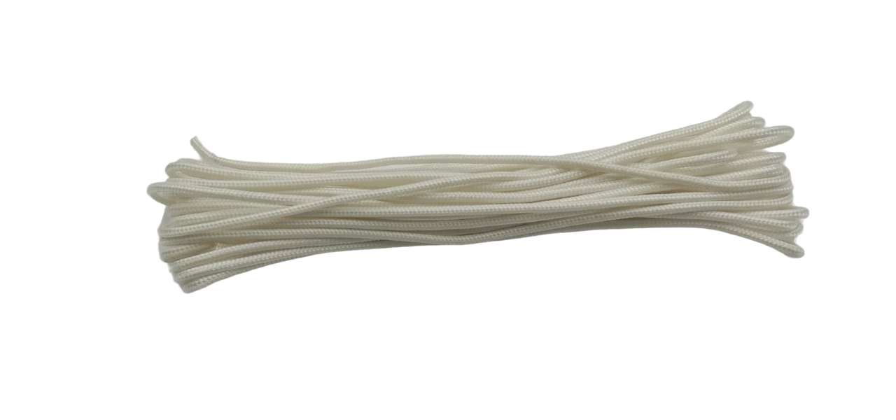 Веревка полиамид 10 мм x 10 м, цвет белый