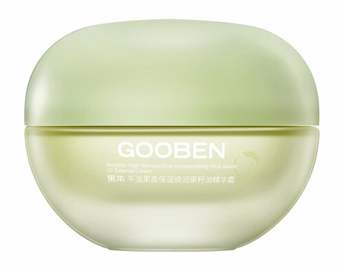 Омолаживающий увлажняющий крем для лица с маслом авокадо Gooben Avocado High Moisturizing Rejuvenating Fruit Seeds Oil Essence Cream