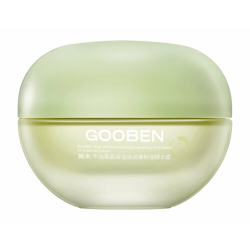 Омолаживающий увлажняющий крем для лица с маслом авокадо Gooben Avocado High Moisturizing Rejuvenating Fruit Seeds Oil Essence Cream