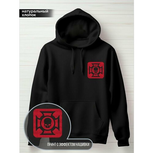 фото Худи hypnotica, размер 2xl, черный