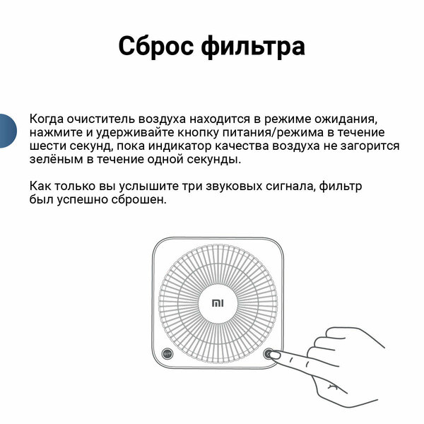 Фильтр для очистителя воздуха Xiaomi Mi Air Purifier 2, 2S, 3, 3C, 3H (M8R-FLP)