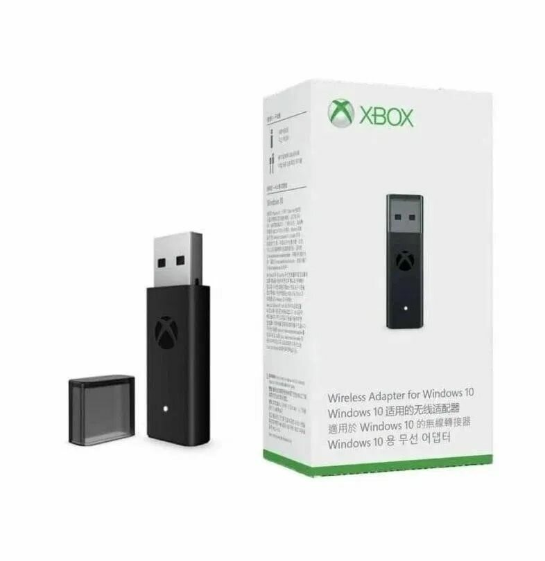 Беспроводной адаптер - ресивер для геймпада Xbox One / Series S / X для РС Windows 7 8 10 11 Wireless Adapter wi-fi приемник (6HN-00007)