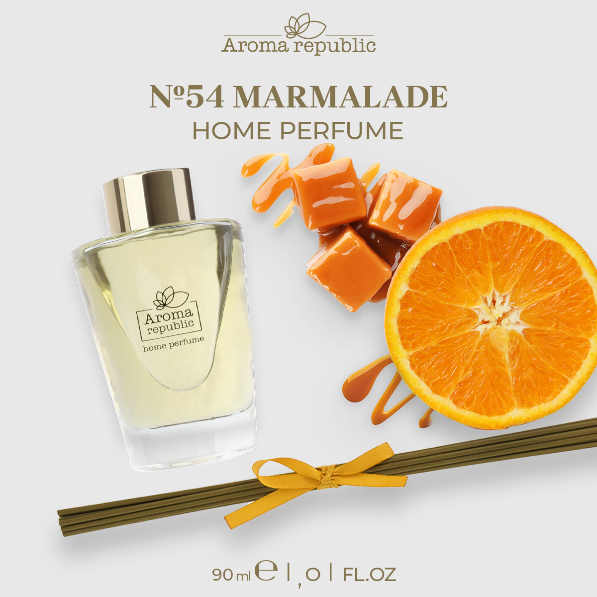 Ароматический диффузор Aroma republic №54 Marmalade 90мл Профит - фото №1