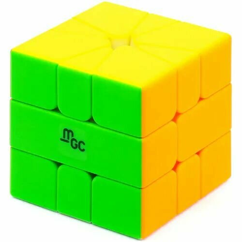 Кубик Рубика YJ Square-1 MGC / Развивающая головоломка скоростной магнитный кубик рубика yj 3x3х3 mgc evo развивающая головоломка цветной пластик