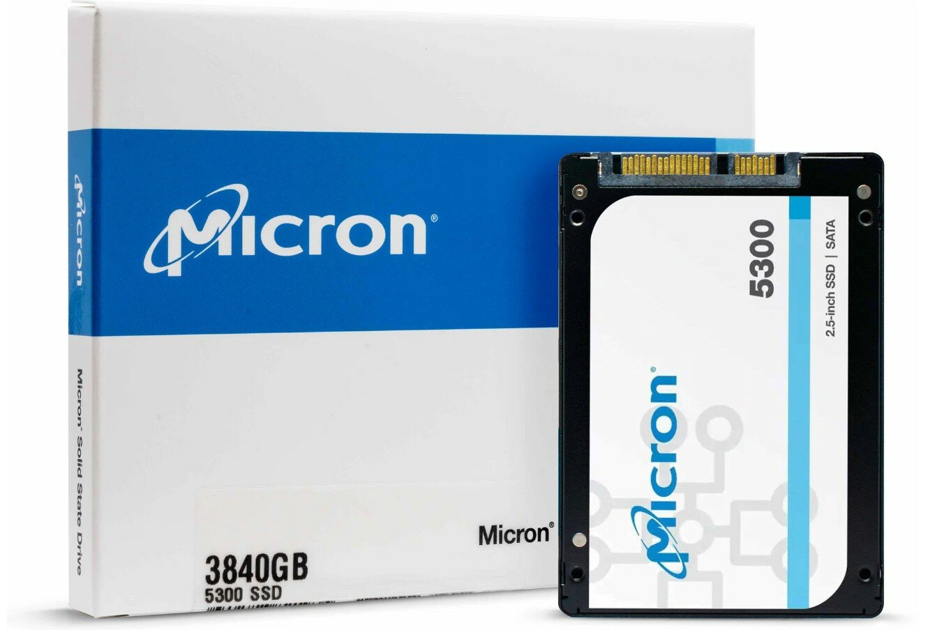 Твердотельный накопитель Crucial Micron 5300 PRO Enterprise 3,84 Тб MTFDDAK3T8TDS-1AW1ZABYY