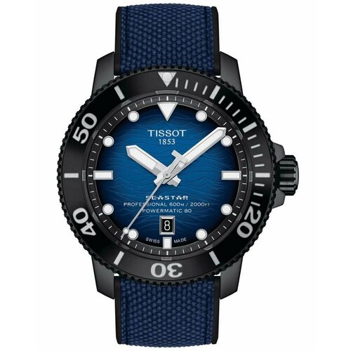 Наручные часы TISSOT T-Sport, черный стальной браслет для tissot seastar t120407a t605042425