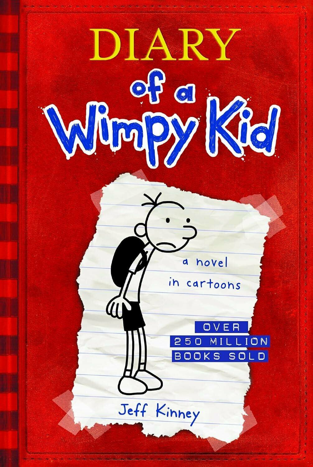 Jeff Kinney. Diary of a wimpy kid (Jeff Kinney) Дневник слабака (Джефф Кинни) /Книги на английском языке
