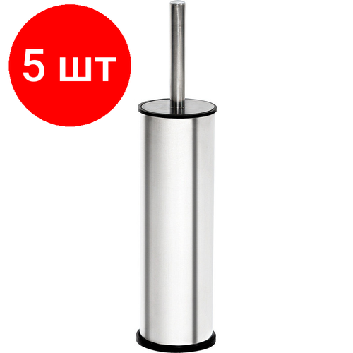 Комплект 5 штук Ершик для унитаза Luscan закрытый с подст нерж с 8883₽