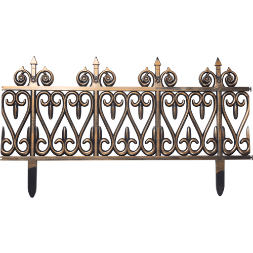 Ограждение садовое GIARDINO CLUB 315х35см пластиковое Арт LTAJ-0813 4шт 436₽