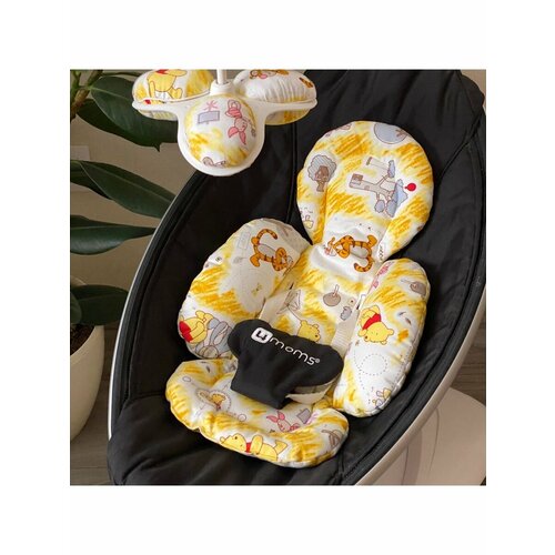 Набор вкладыш матрас игрушки 4moms mamaRoo Мамару Винни Пух 2090₽