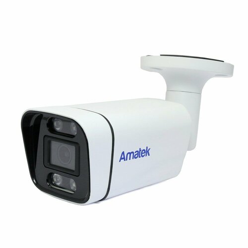 Видеокамера IP уличная Amatek AC-IS402MSX 2.8 мм микр.+SD card 7000903 уличная ip видеокамера amatek ac is206vf 2 8 12 мм 7000591