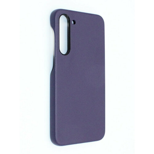Чехол на Samsung Galaxy S23 Кожаный New Line-Фиолетовый