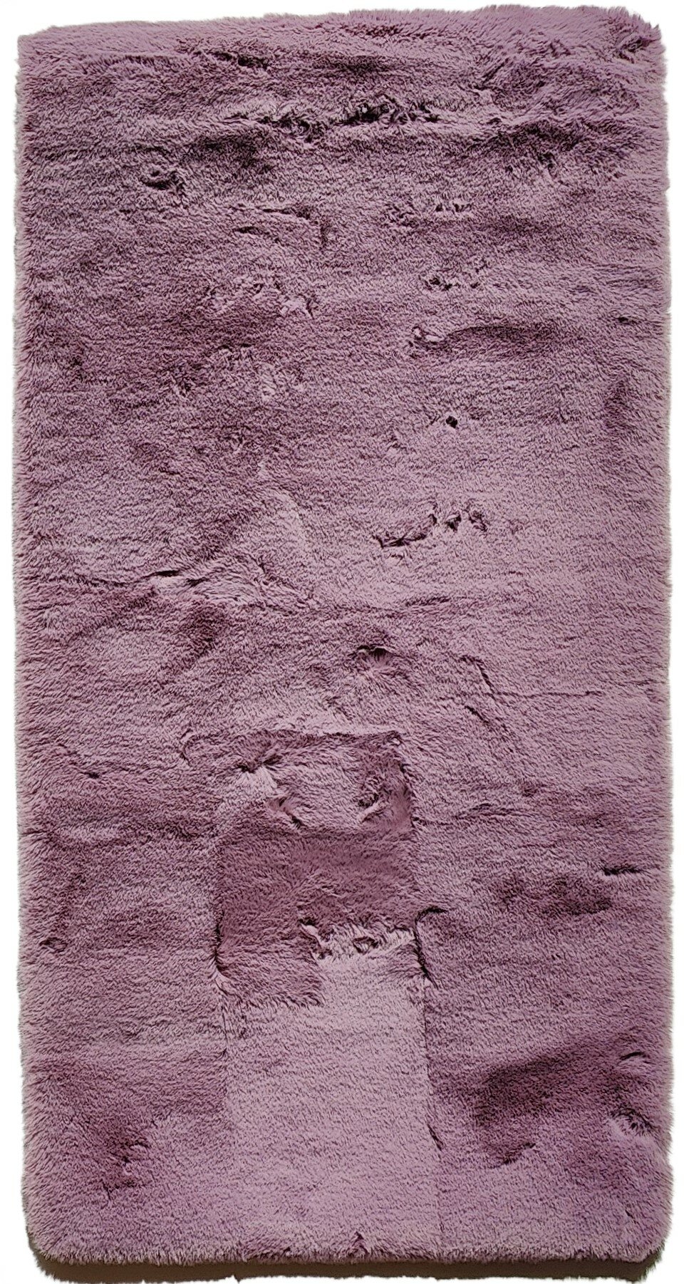 Коврик из высокоплотного меха "REX фиолетовый (лаванда)" 60х120 см