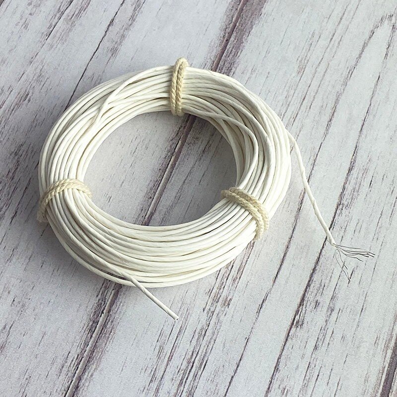 фото Провод посеребренный МС 26-13 0,2 мм 5 метров белый