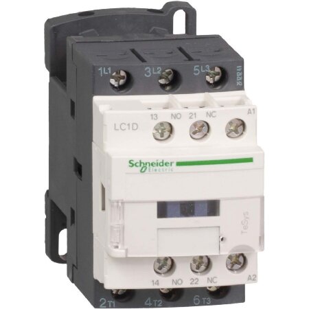 Магнитный контактор 18A 110VDC LC1D186FD – Schneider Electric – 3389110807165