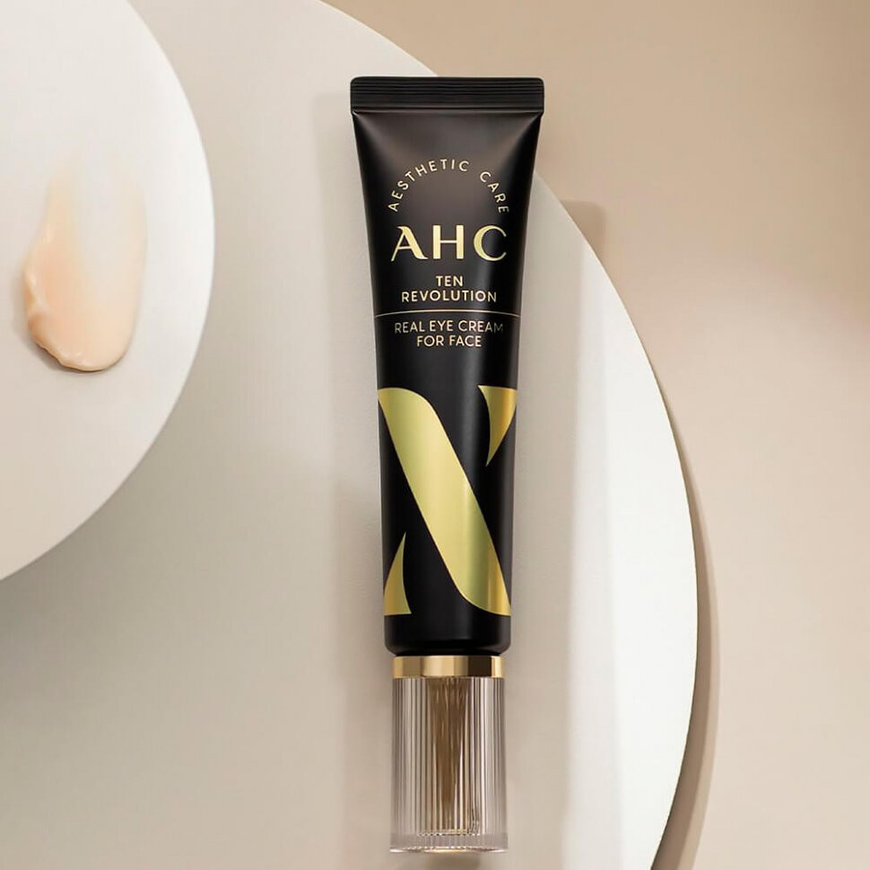 Антивозрастной крем для век AHC Ten Revolution Real Eye Cream For Face , 30 мл