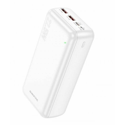 Внешний аккумулятор 30000 mAh Borofone BJ38B 2USBPD205WMicro USBType-C белый 2230₽