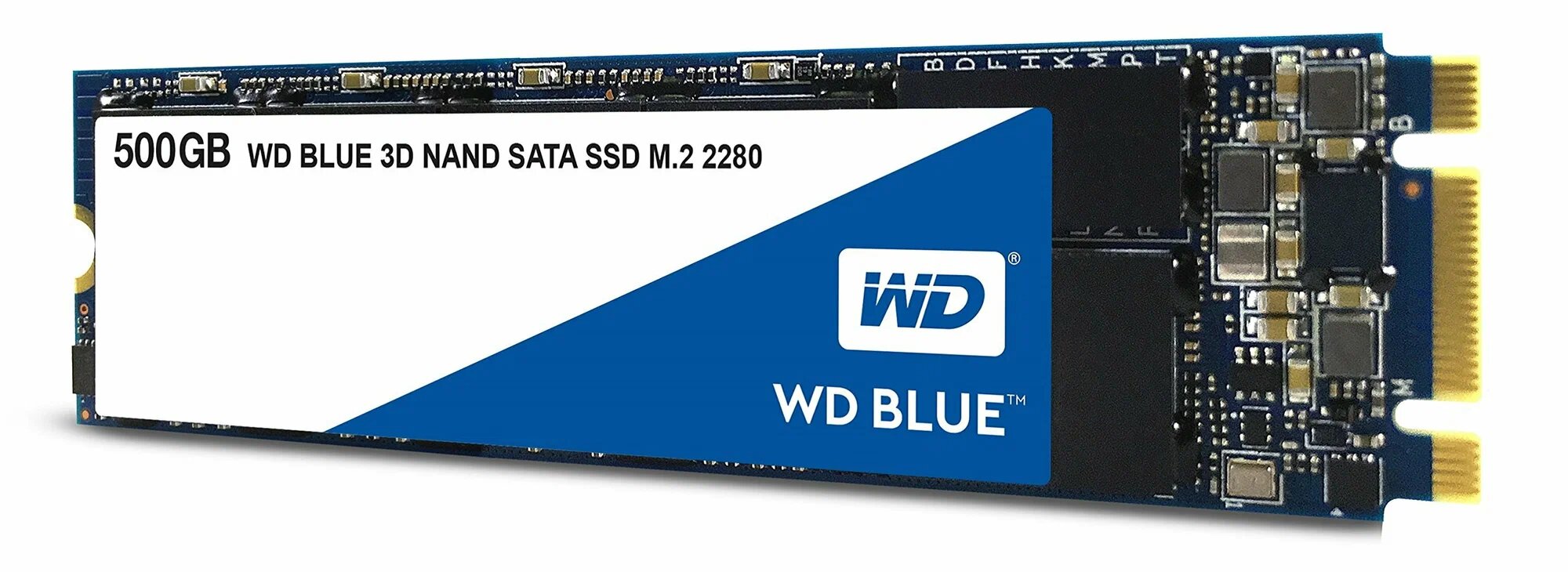 Твердотельный накопитель Western Digital WD Blue SATA 500 ГБ M.2 WDS500G2B0B