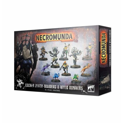 Набор миниатюр Games Workshop Necromunda: Escher Death Maidens & Wyld Runners