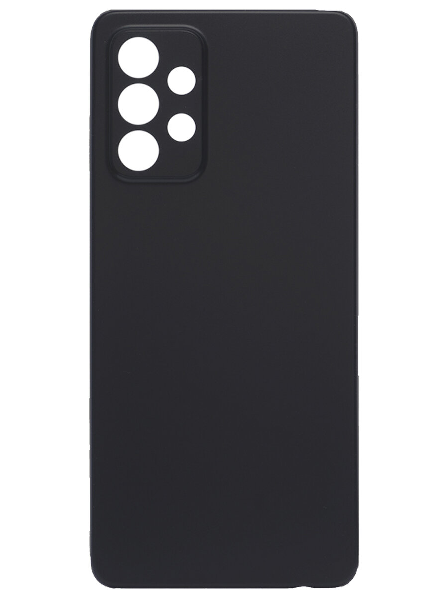 Задняя крышка для Samsung A725F Galaxy A72 (черная)