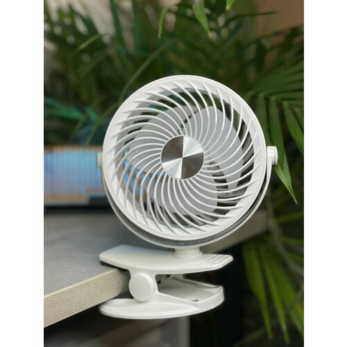 Вентилятор настольный мини на прищепке вращение 360 от USB 990₽