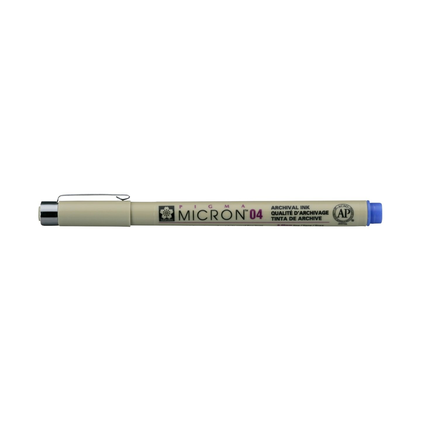 Ручка-линер капиллярная Pigma Micron, 0,4 мм, цвет чернил: синий