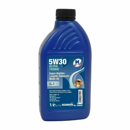 Масло моторное 5W30 синтетическое Kuttenkeuler Ultra Tronic 1 л