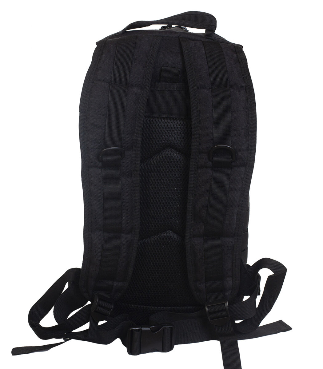 Функциональный рюкзак черного цвета (25 л) 25 л