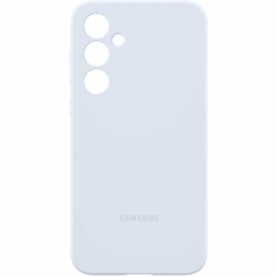 Чехол Samsung для Galaxy A35 Silicone Case Silicone, голубой (EF-PA356TLEGRU)