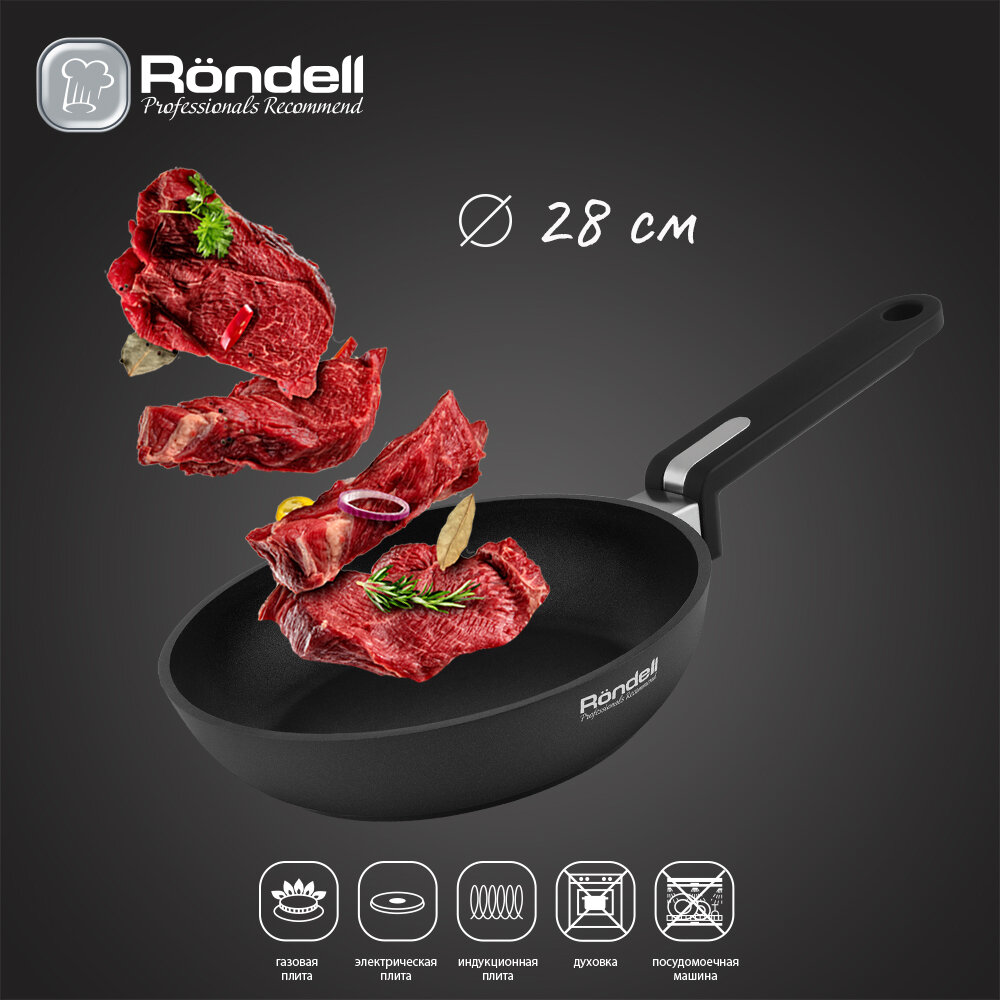 Сковорода 28х6 см Modern Rondell RDA-1722