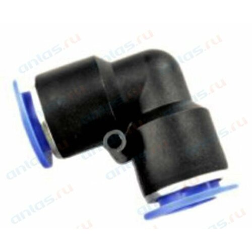 Фитинг для трубок угловой пластиковый 8 мм TOPAUTO HH-080-PUL-8MM цена за 1 шт 300₽