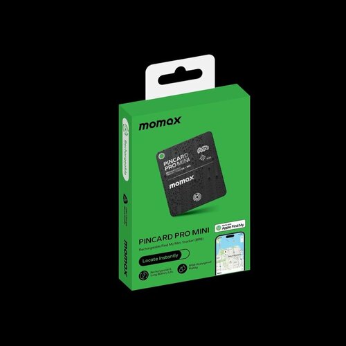 Перезаряжаемый глобальный локатор PinCard Pro Mini BR8D - Black 480000₽