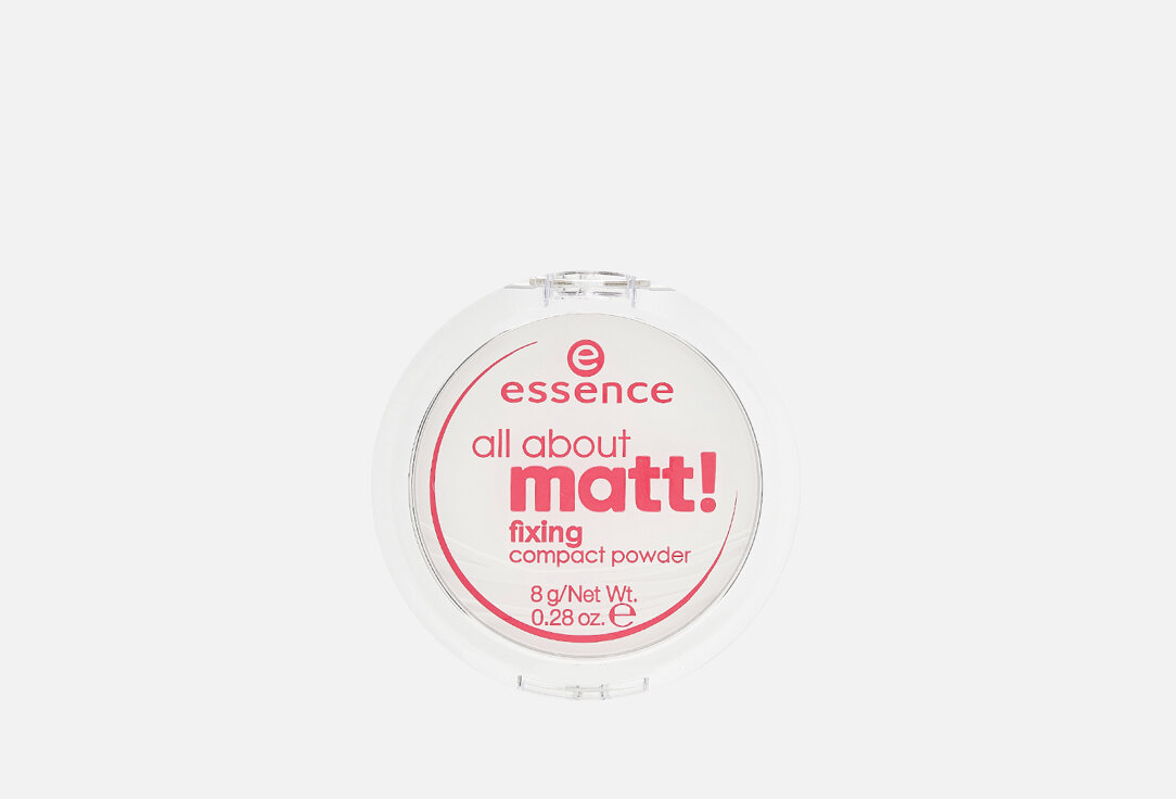 Матирующая водостойкая пудра Essence, all about matt! 8мл